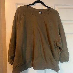 Olive Green Crewneck